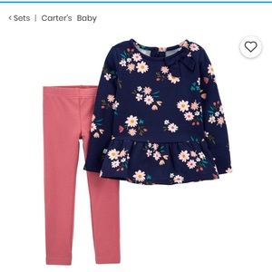 Carter’s 2 piece set